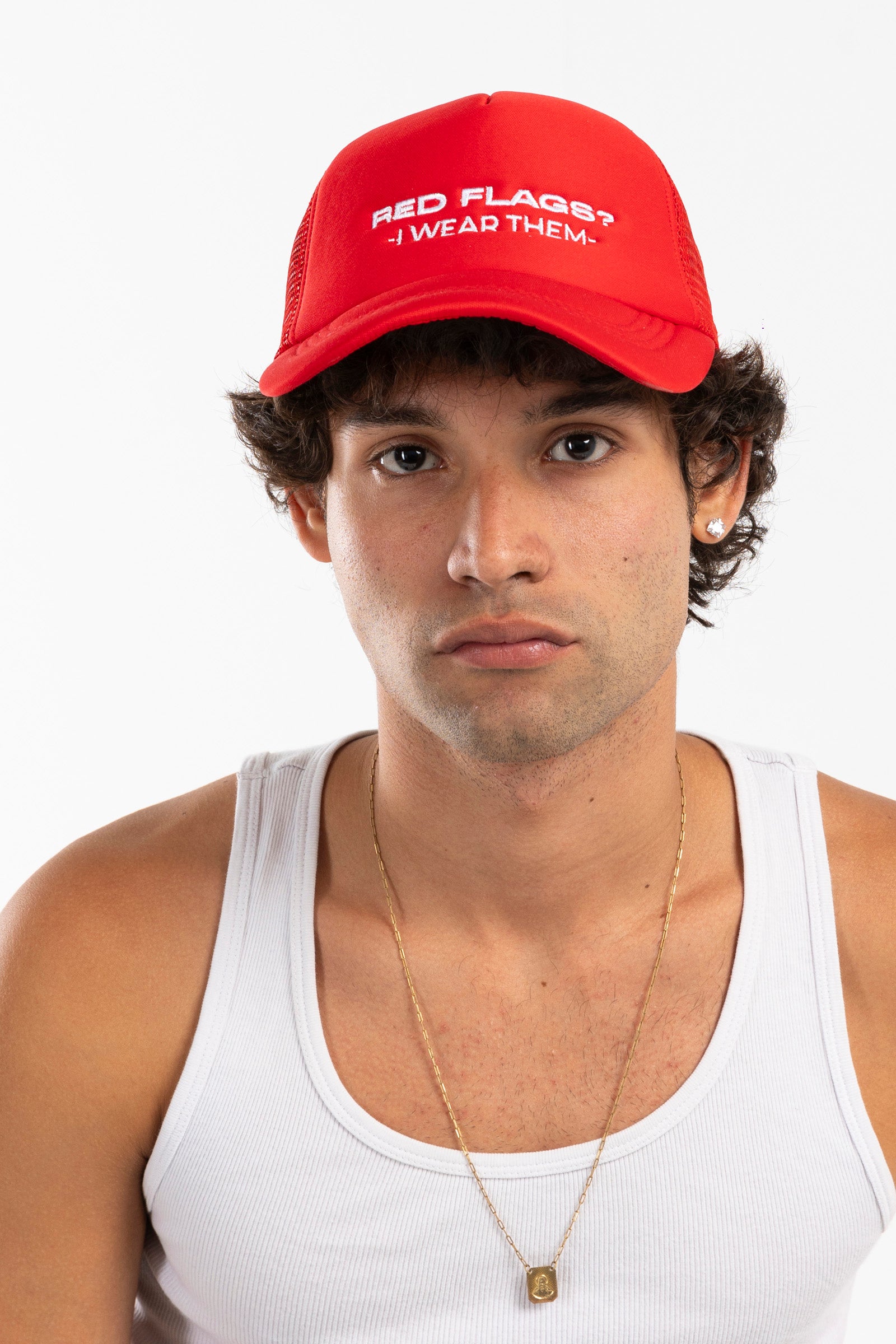 Red Flags Trucker Cap