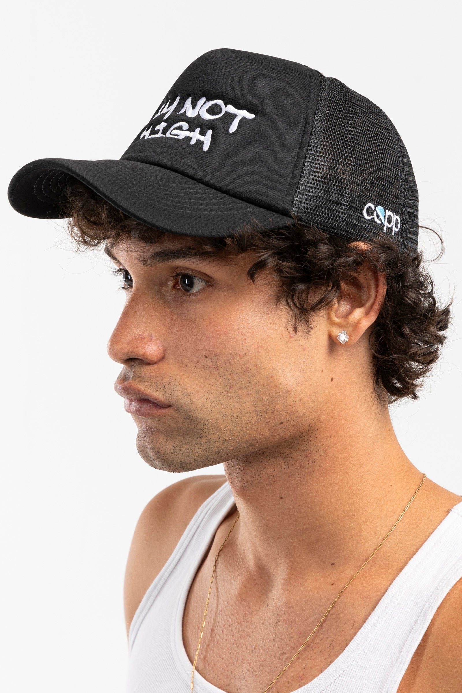 IM Not High  Trucker Cap