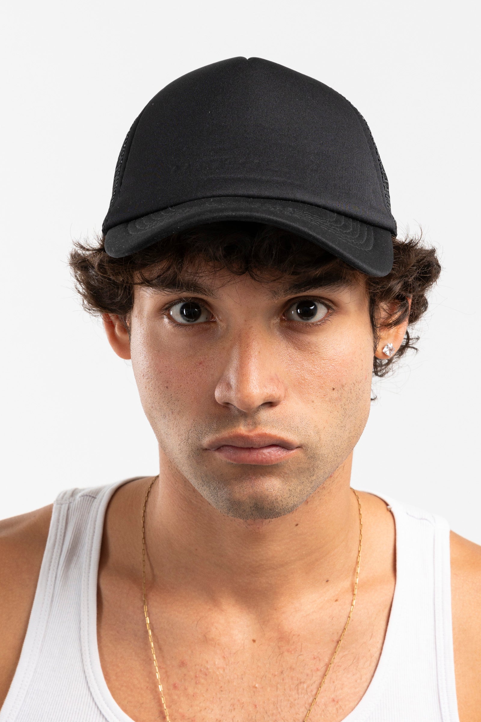 Unisex (BLACK) Trucker Cap