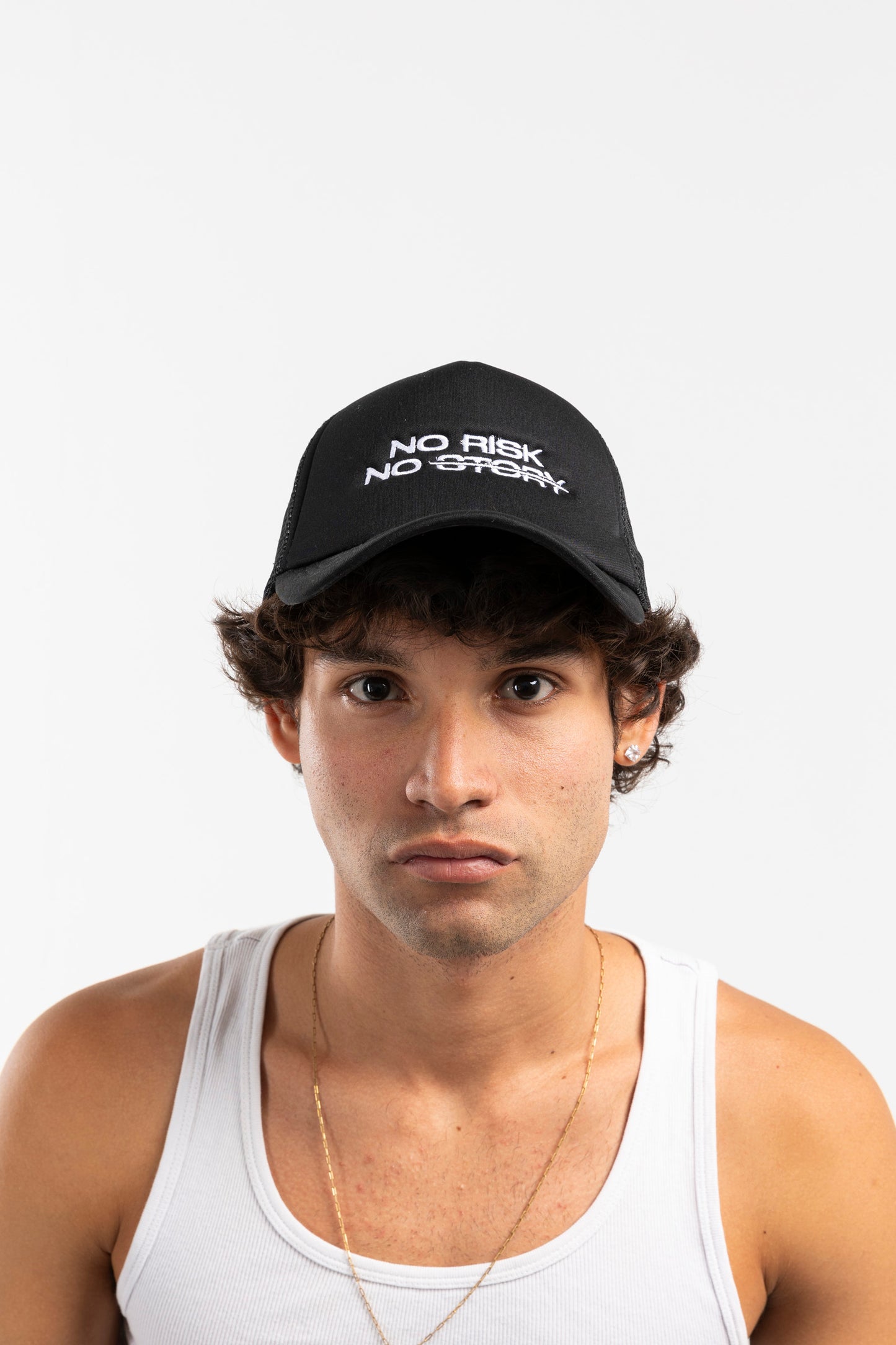 NO Risk NO Story Trucker Cap