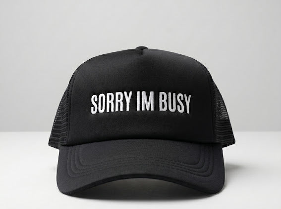 SORRYINBUSY (black trucker)