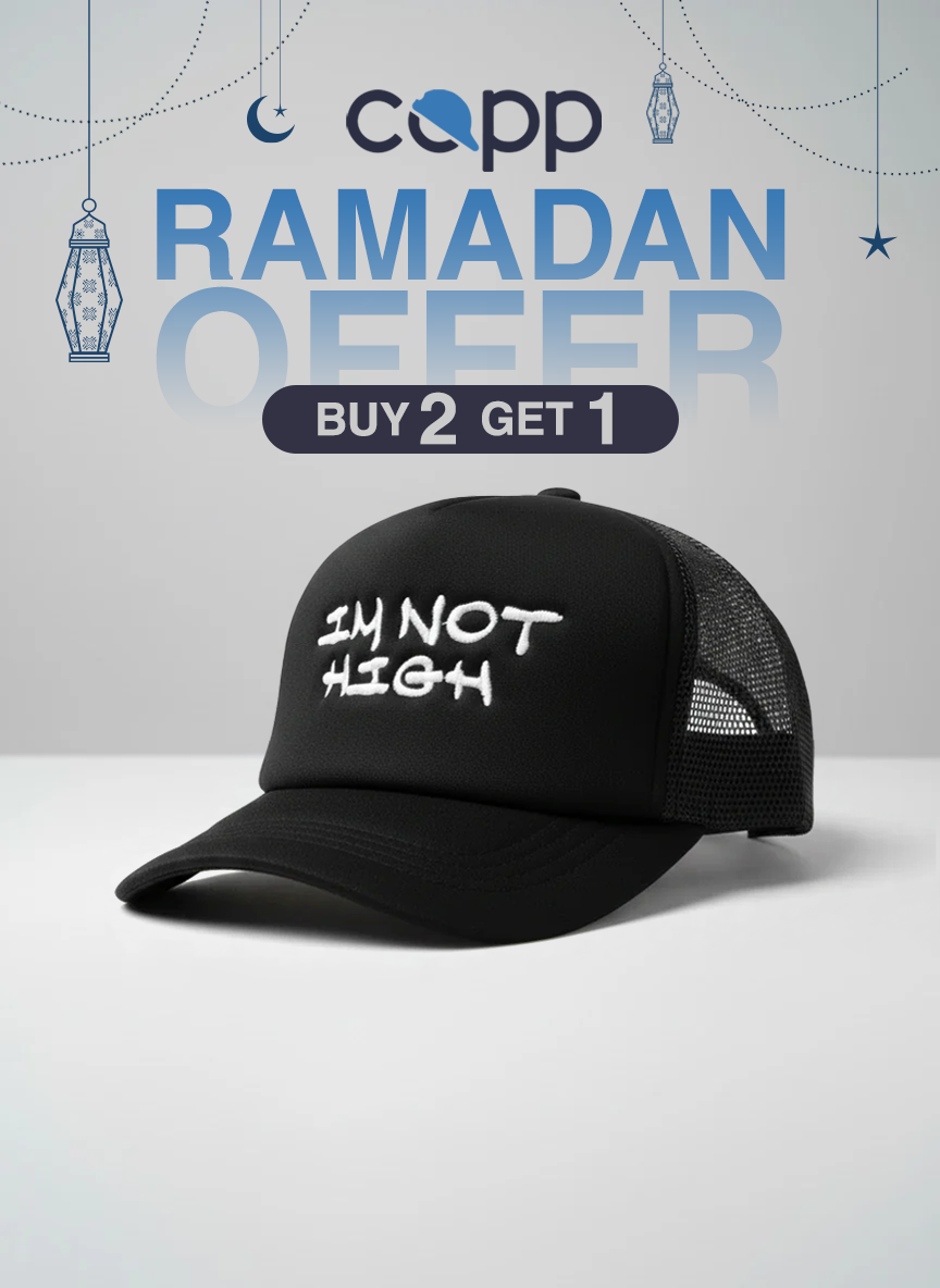 IM Not High  Trucker Cap