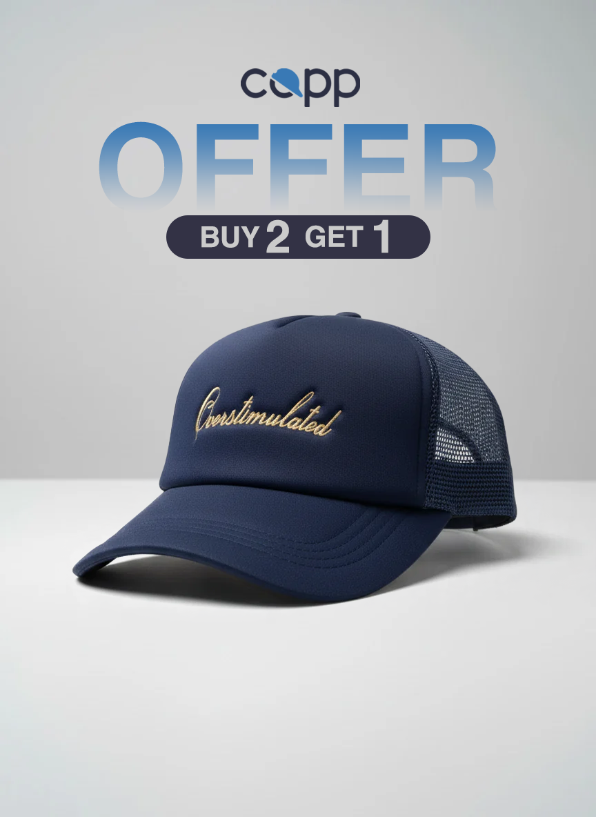 Overstimulated Trucker Cap