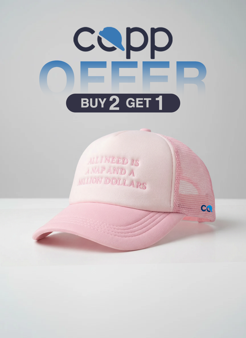 All I Need Is A Nap And A Million Dollars Trucker Cap