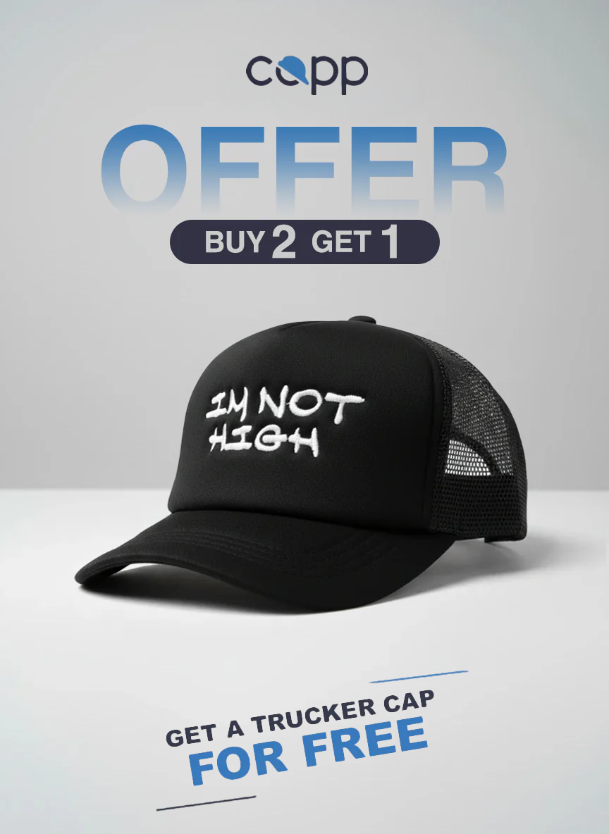 IM Not High  Trucker Cap