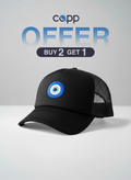 Evil Eye (BLACK)  Trucker Cap