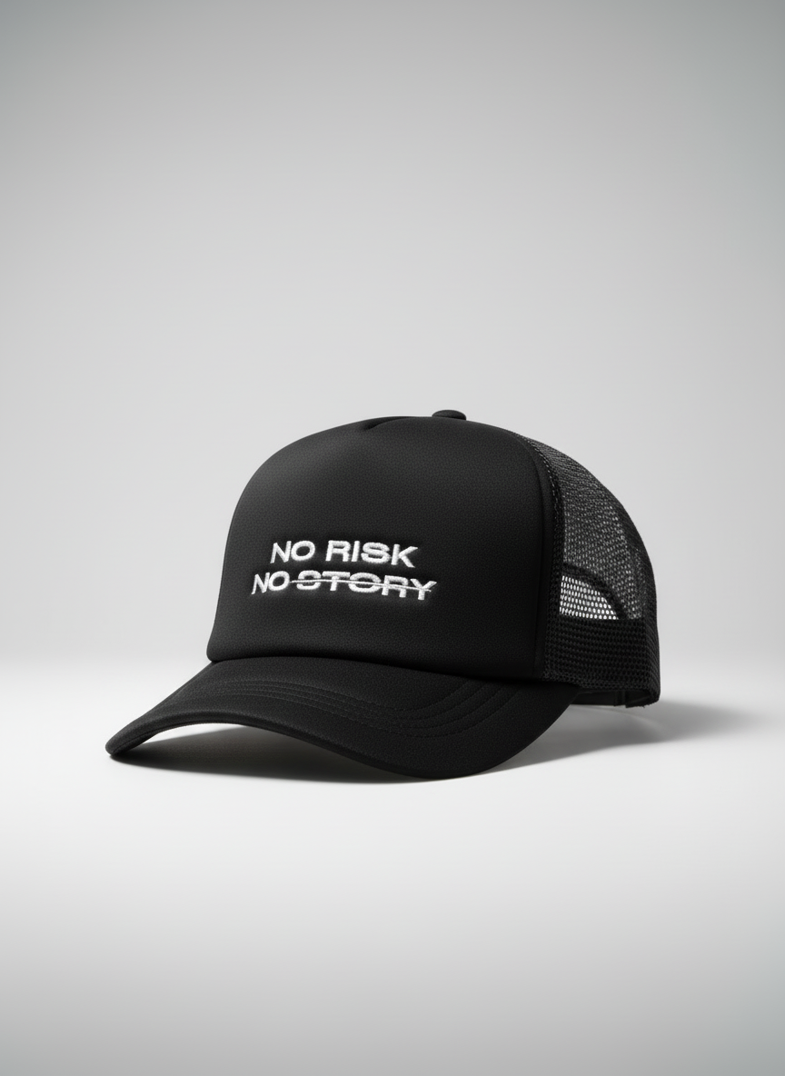 NO Risk NO Story  Trucker Cap