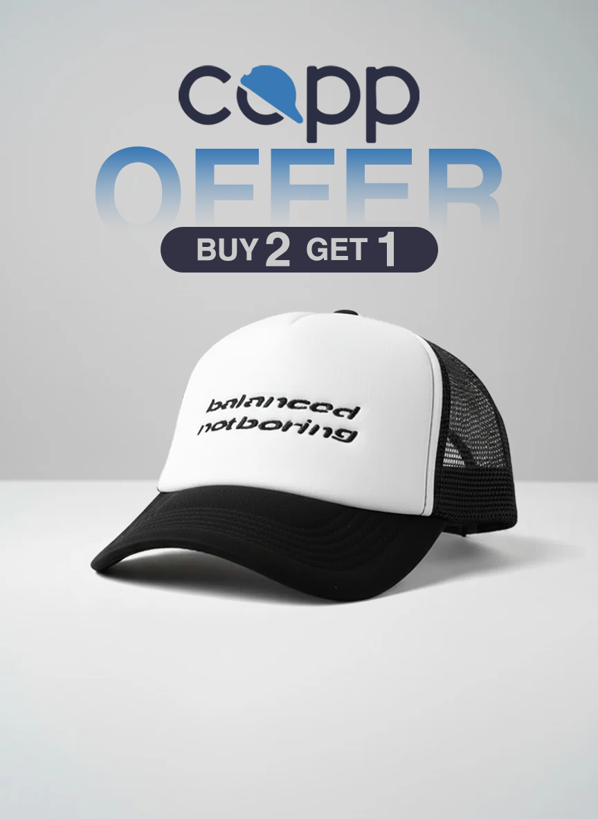 Balanced Not Boring   Trucker Cap