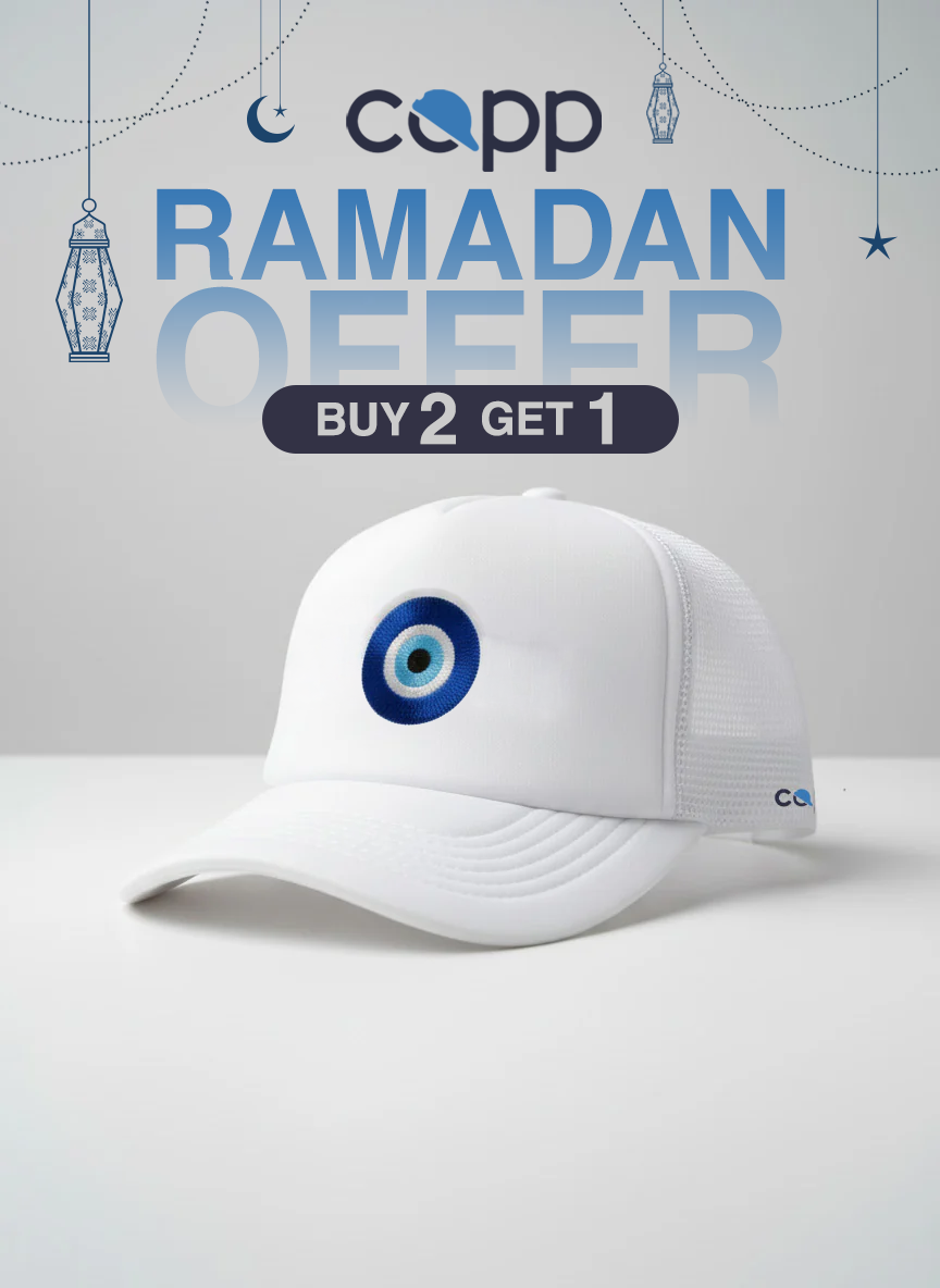 Evil Eye (WHITE) Trucker Cap