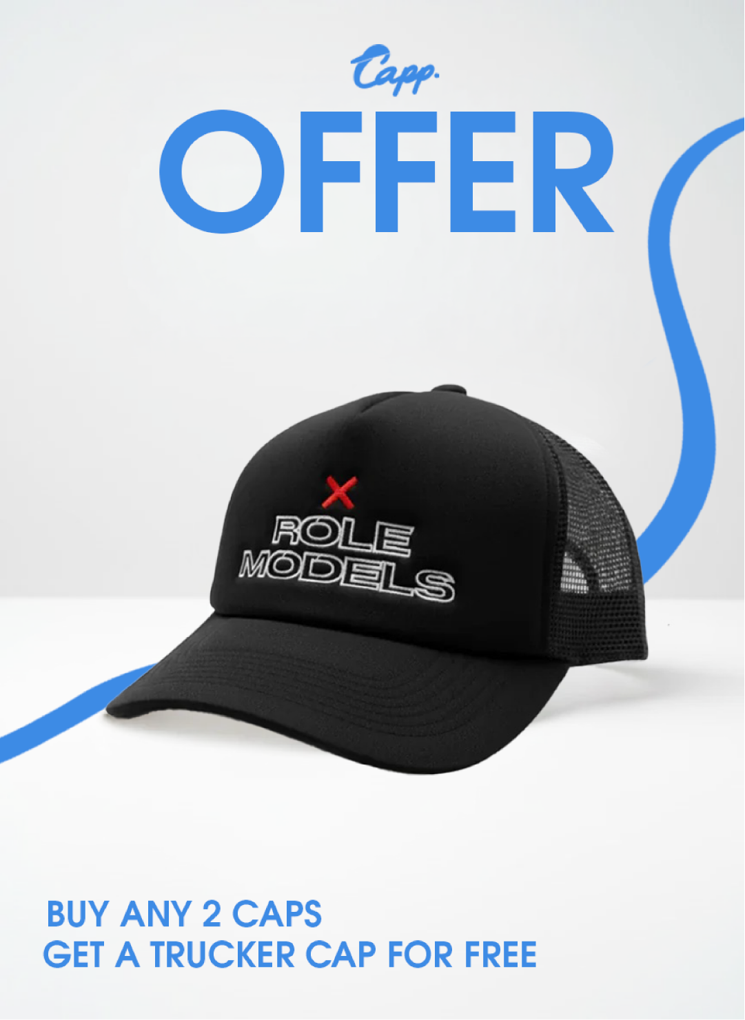 NO Role Models Trucker Cap