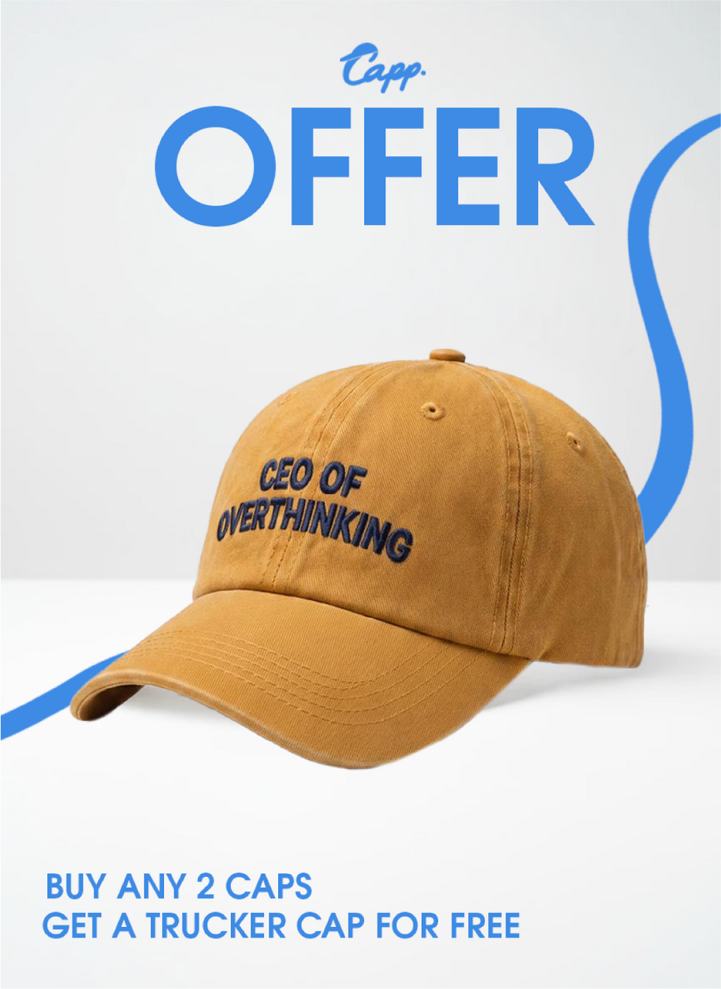CEO of overthinking (Washed yellow)