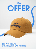 CEO of overthinking (Washed yellow)