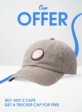 Beige Coconut washed cap