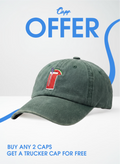 watermelon washed Green cap