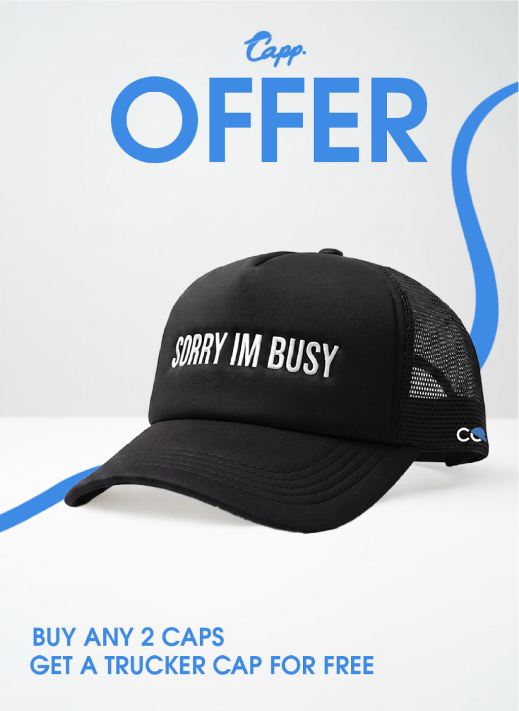 SORRYINBUSY (black trucker)