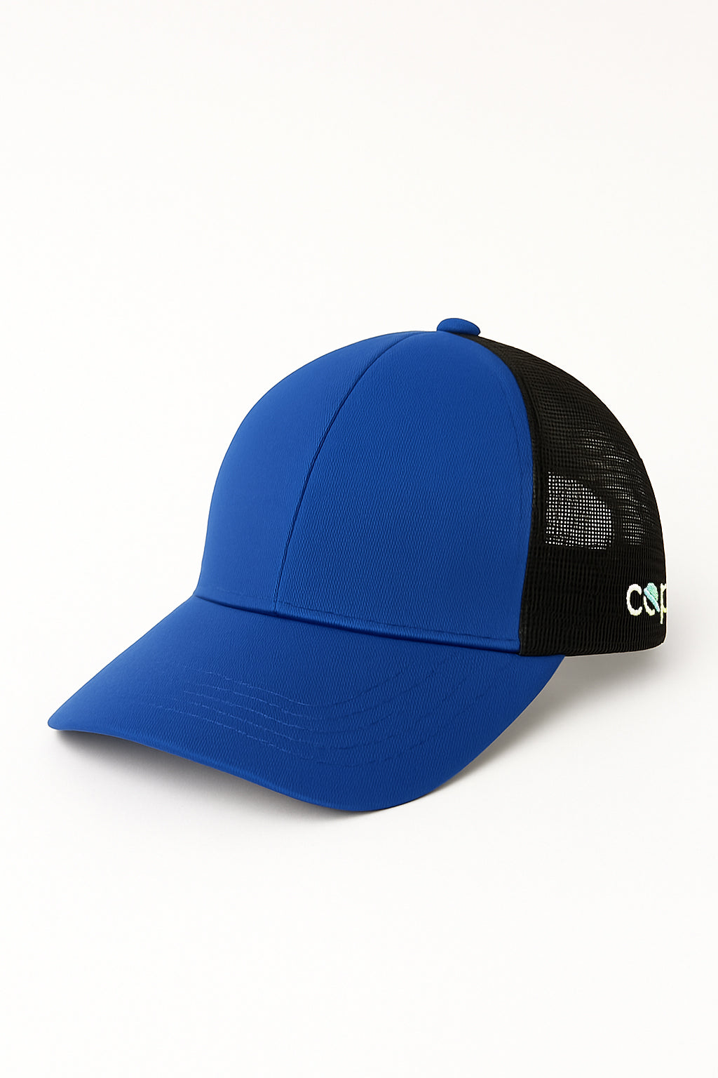 Blue X Black Cap