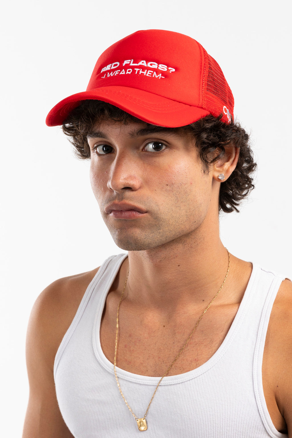 Red Flags Trucker Cap