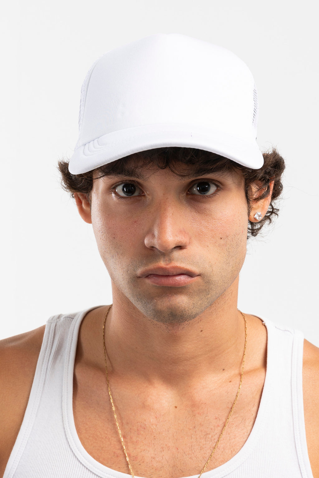 Unisex (WHITE)  Trucker Cap