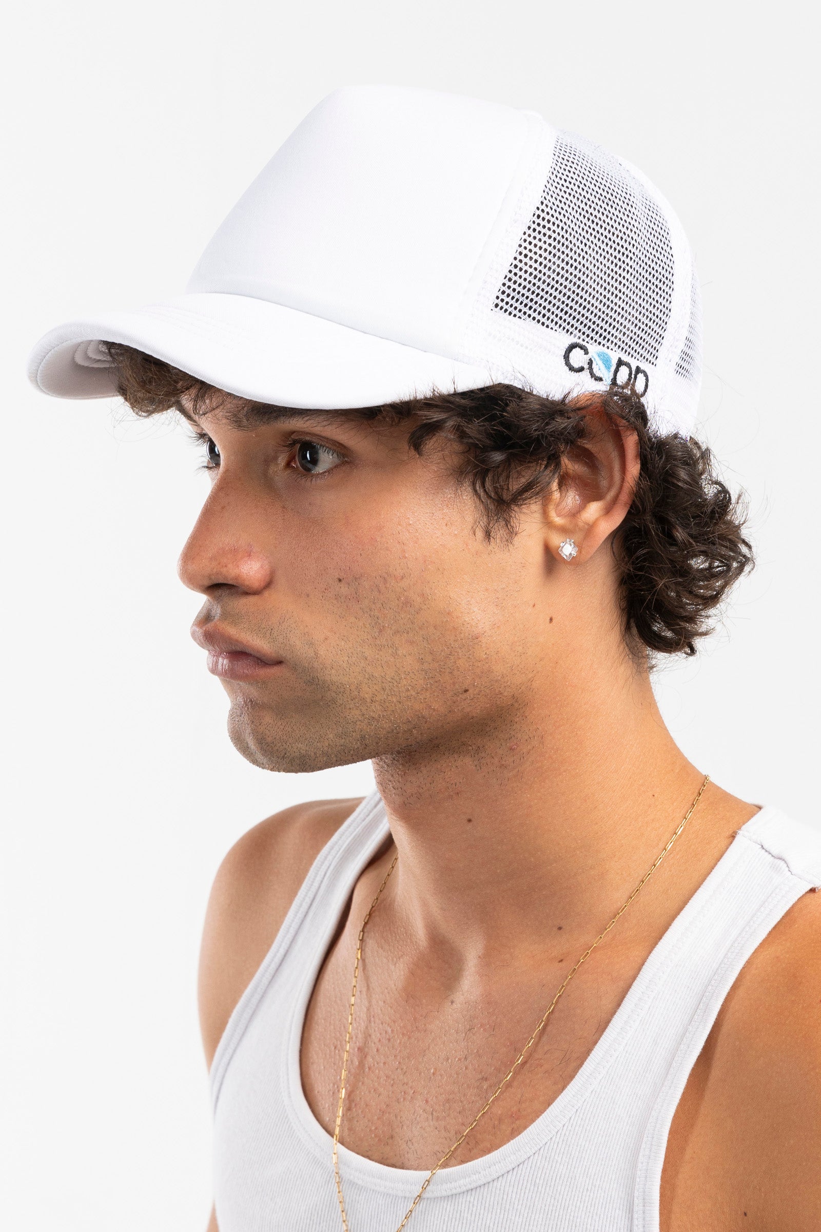 Unisex (WHITE)  Trucker Cap
