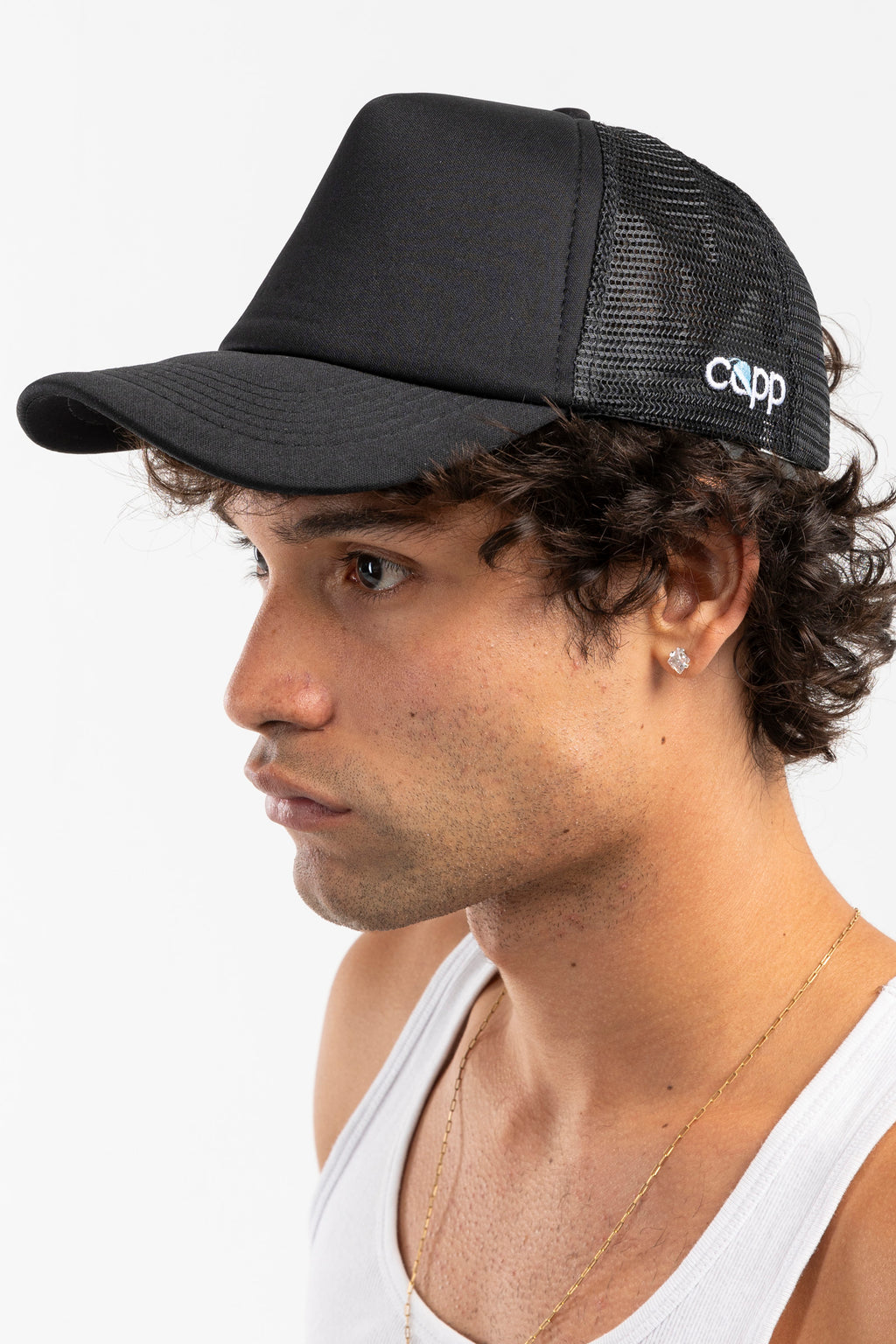 Unisex (BLACK) Trucker Cap