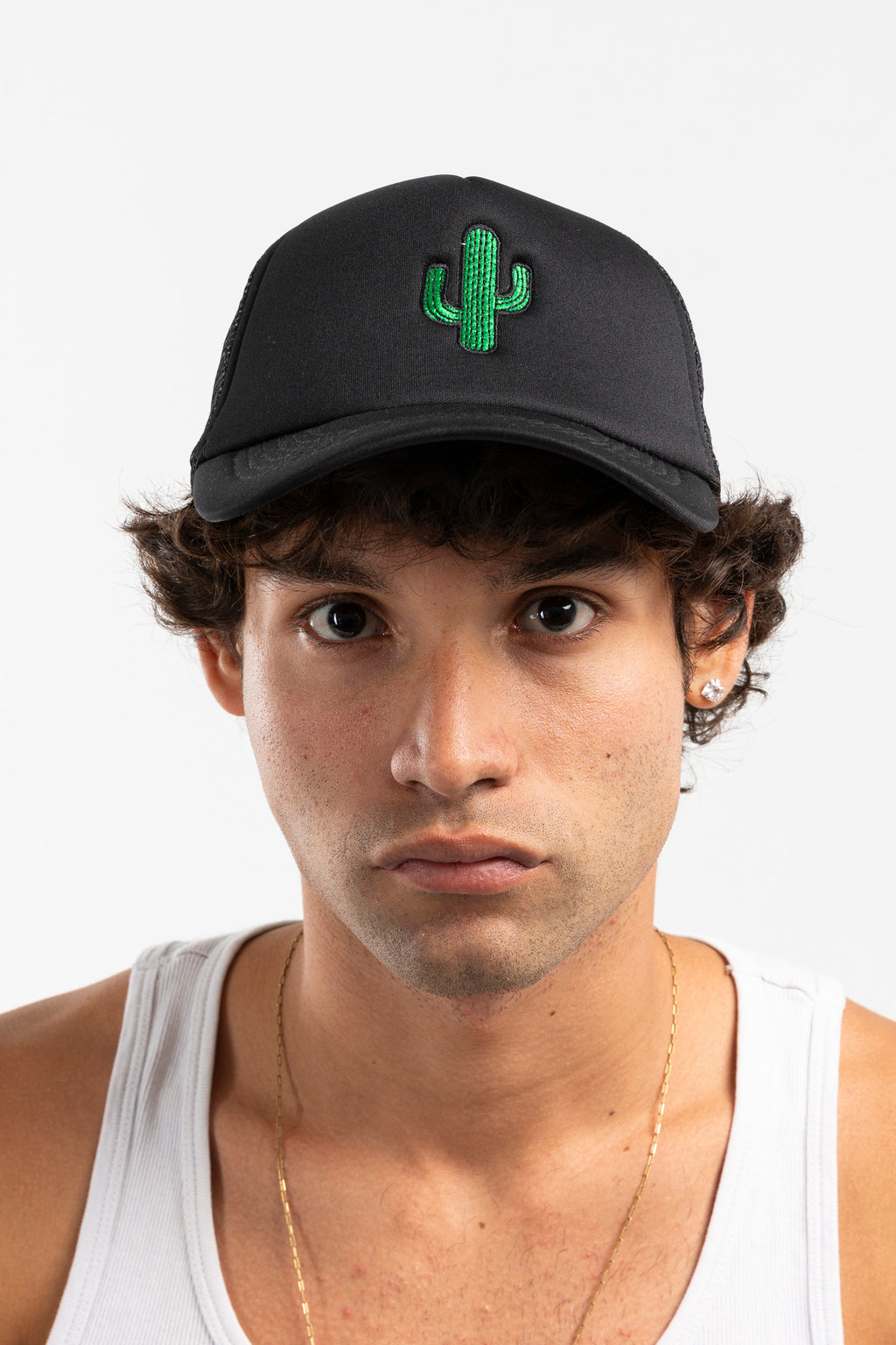 CACTUS (BLACK) Trucker Cap