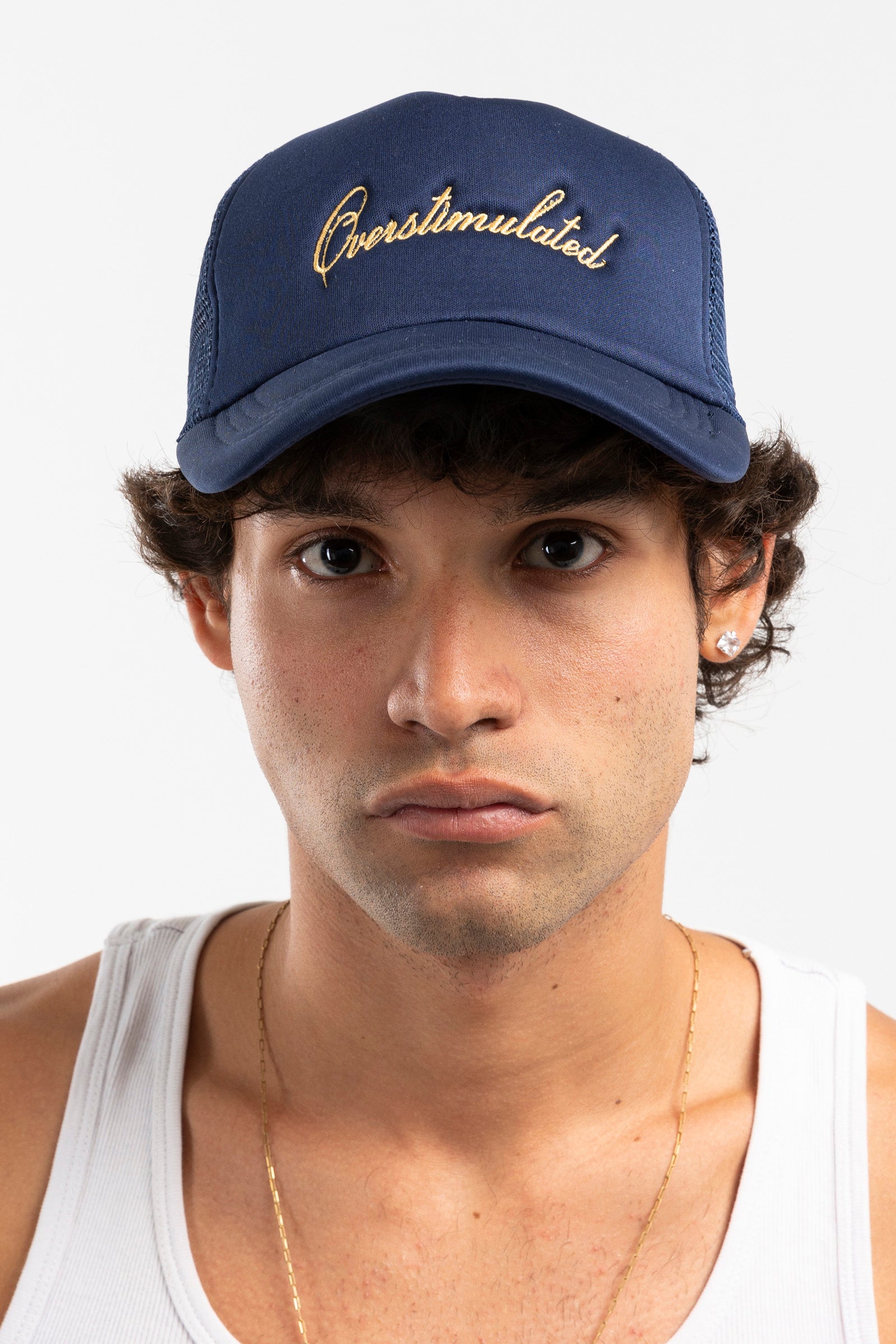 Overstimulated Trucker Cap