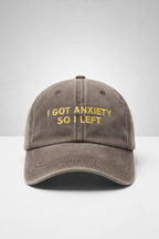 I Got Anxiety So I Left (Brown* yellow)