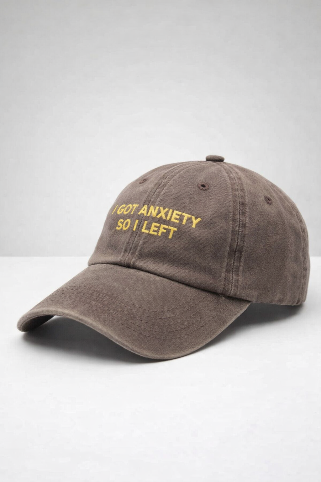 I Got Anxiety So I Left (Brown* yellow)