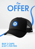 Evil Eye (BLACK)  Trucker Cap