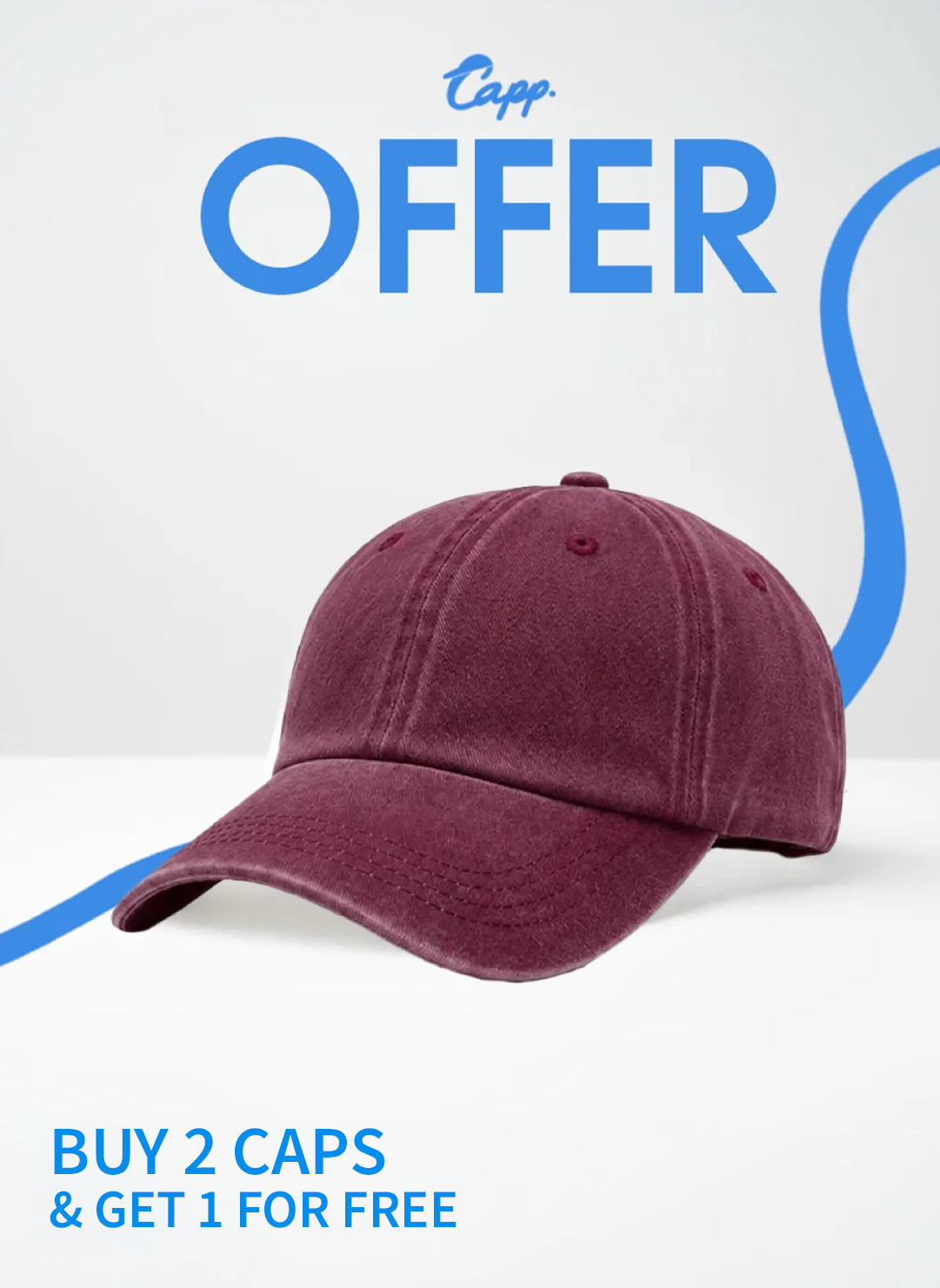 Basic Washed Burgundy
