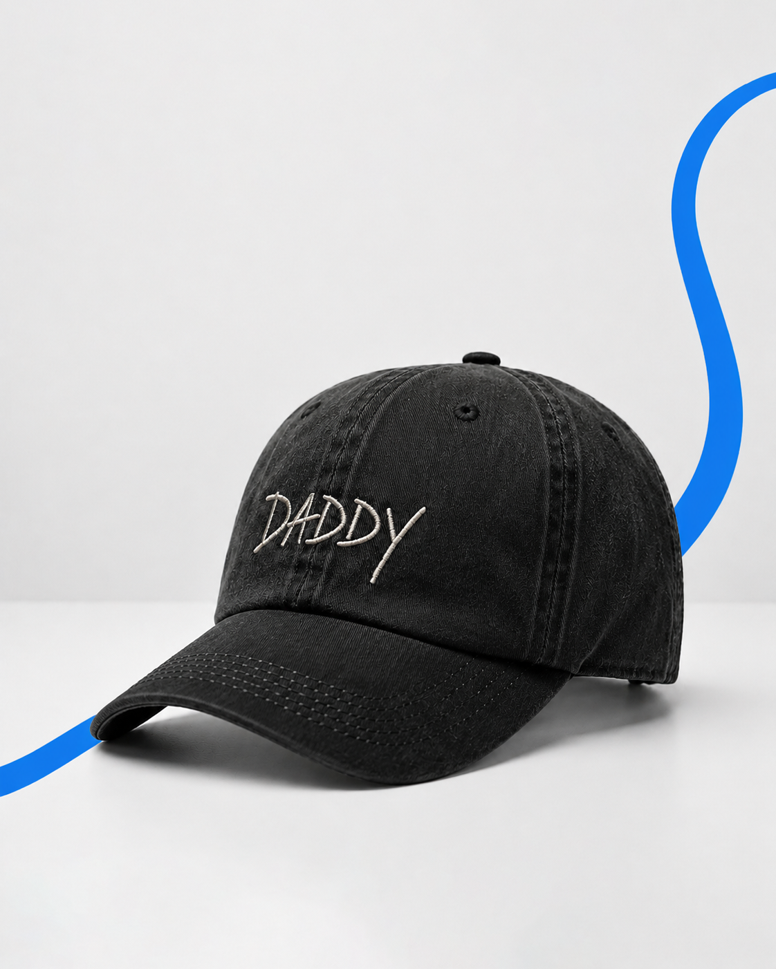 Daddy washed black