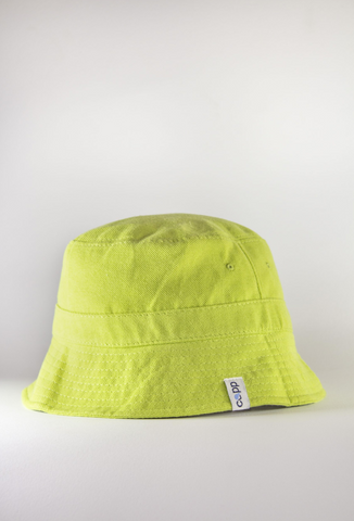 Lime bucket hat