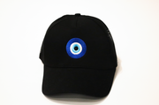Black Evil Eye trucker cap