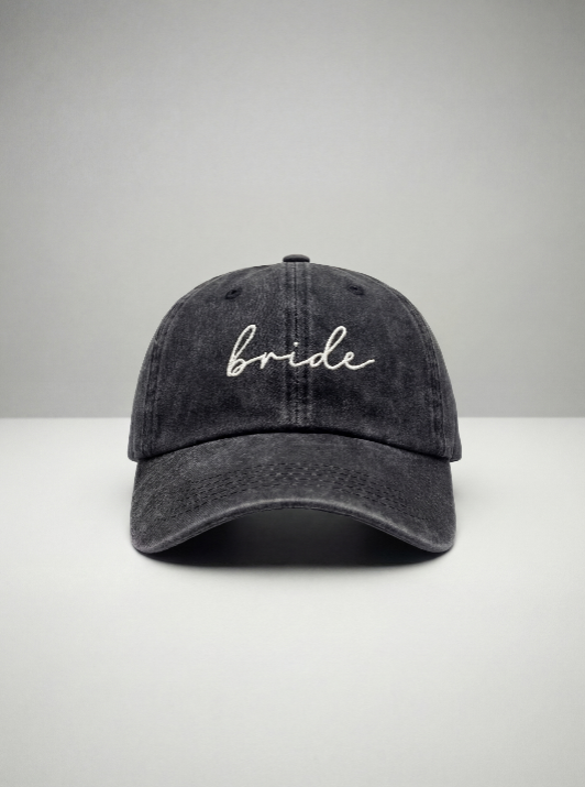Bride washed black