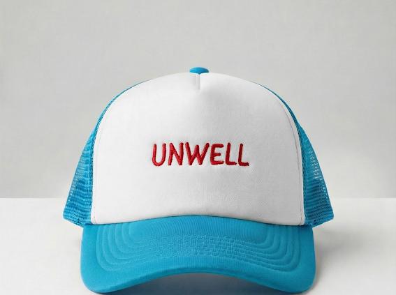 blue  unwell Trucker Cap