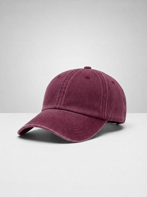 Basic Washed Burgundy