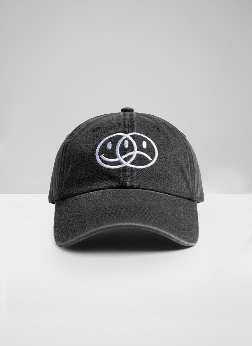 Double-faced washed cap