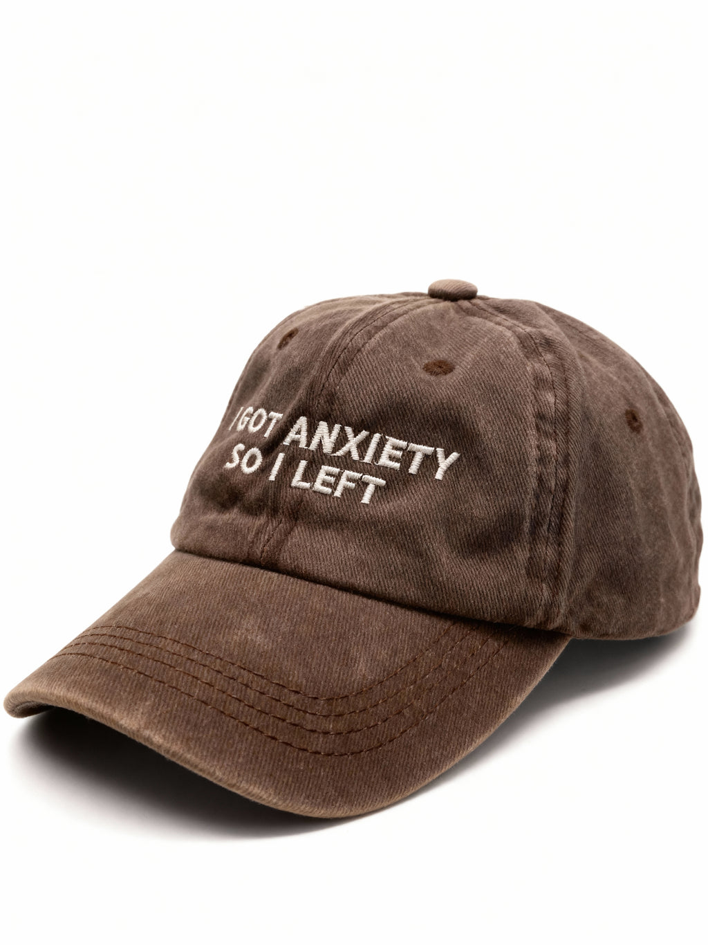 I Got Anxiety So I Left (Brown*white)