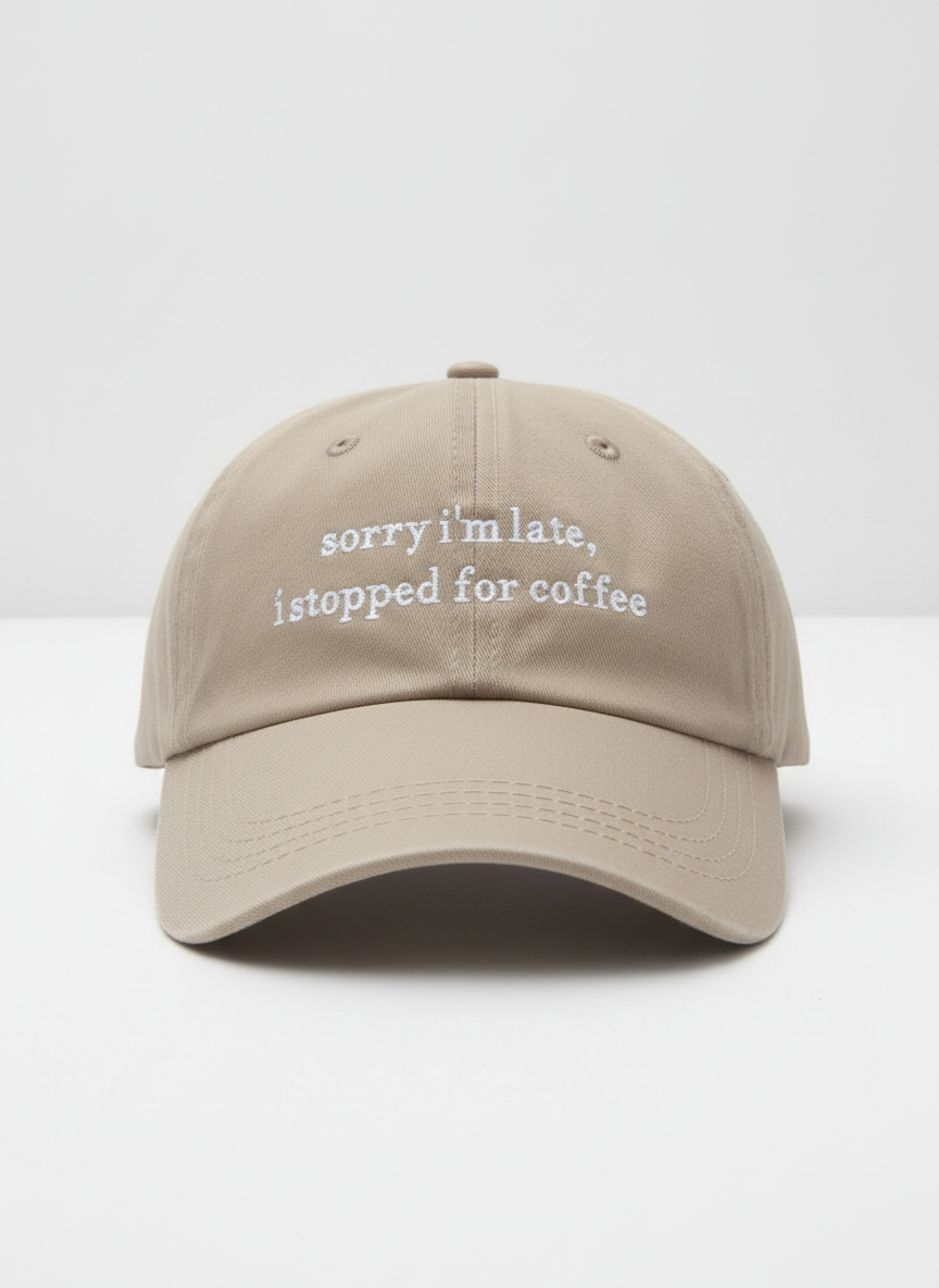 Sorry Im Late, I stopped For Coffee