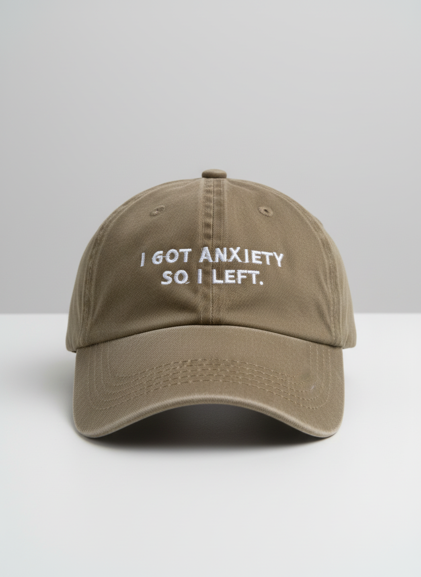 I Got Anxiety So I Left (Beige)