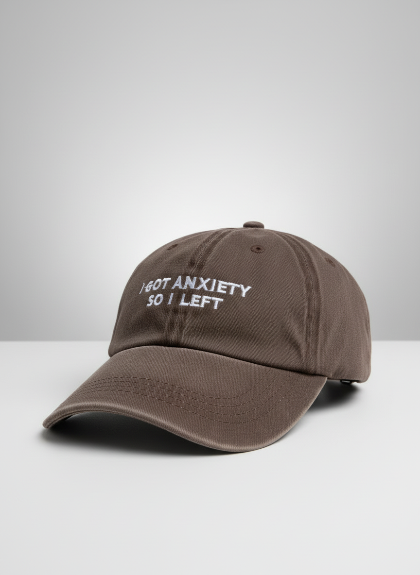I Got Anxiety So I Left (Brown*white)