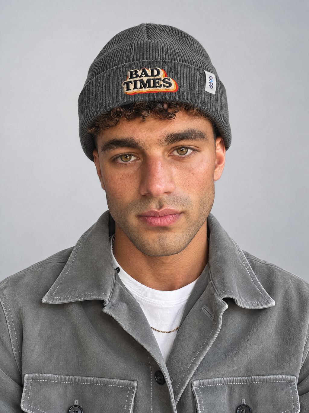 Beanie BAD Times (Dark grey)