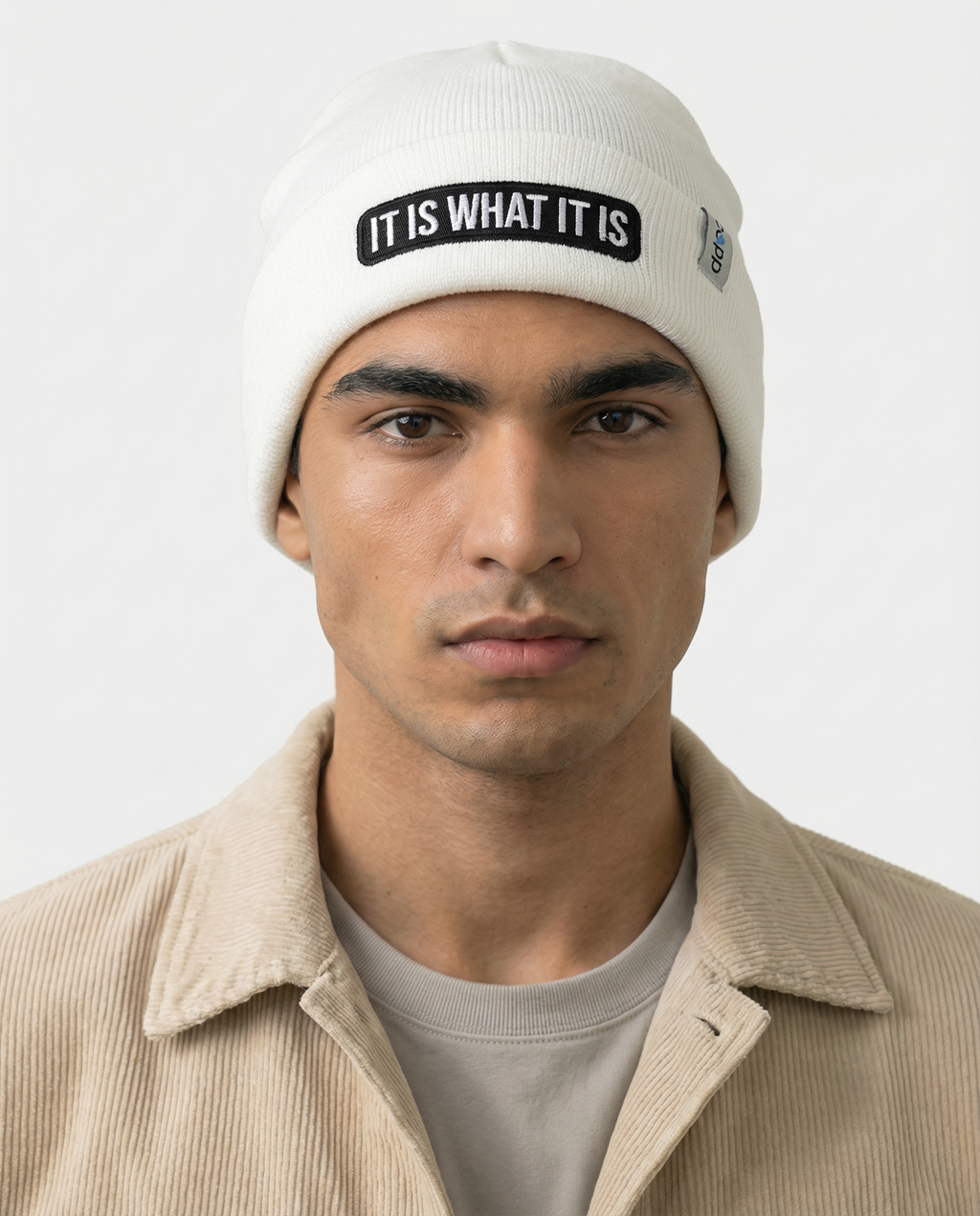 beanie off-white
