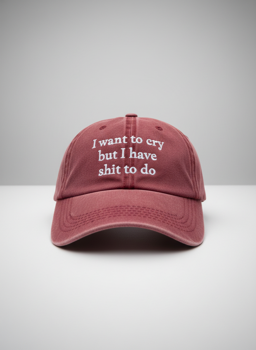 I Want To Cry But I Have Shit To Do