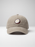 Beige Coconut washed cap
