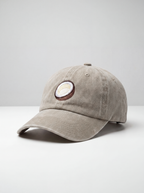 Beige Coconut washed cap