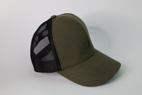 Olive x Black Trucker Cap