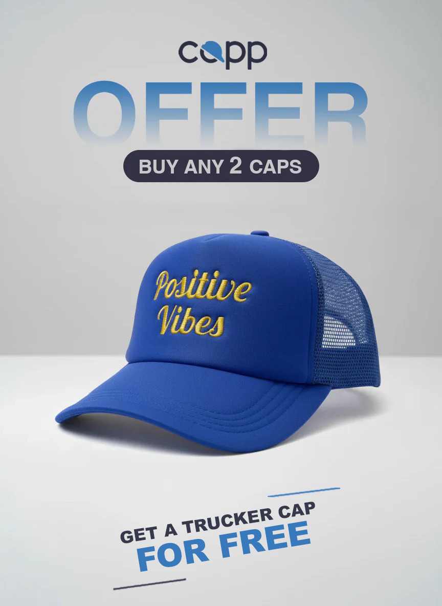 Positive Vibes Trucker Cap