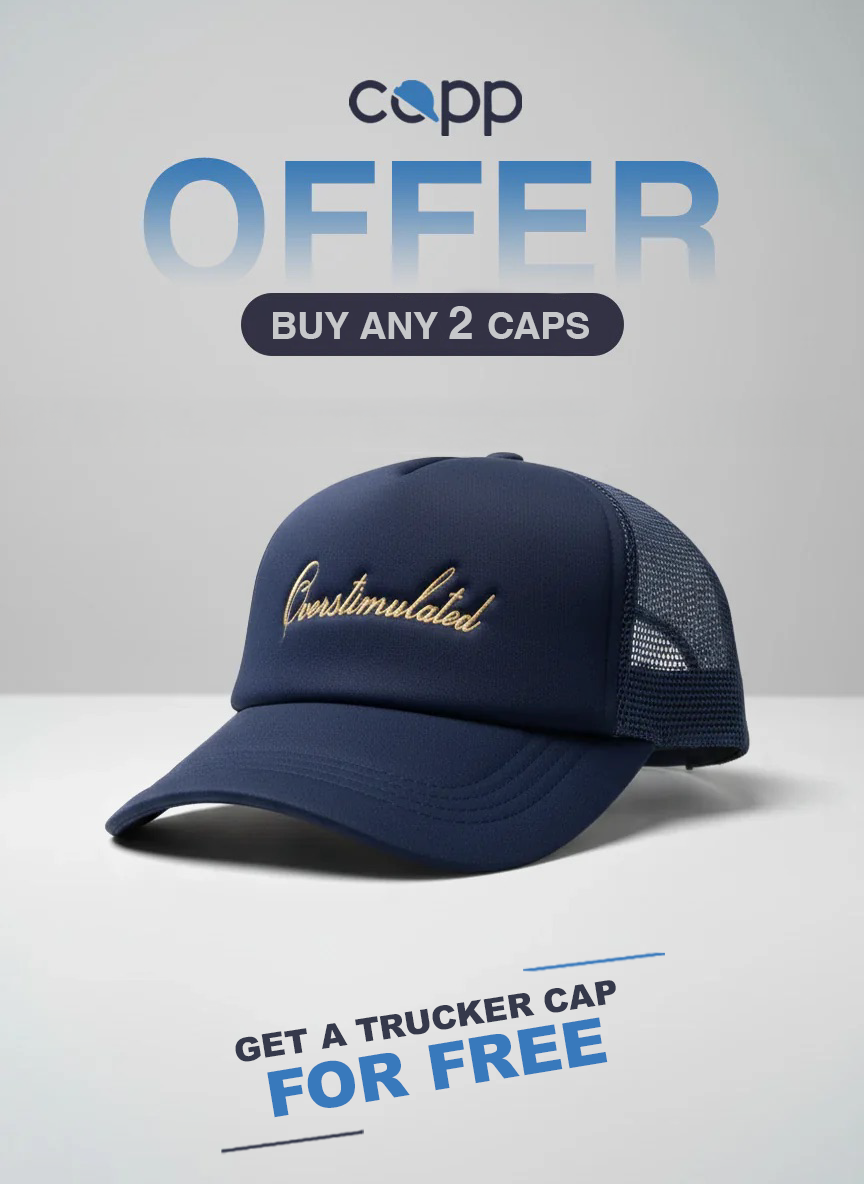 Overstimulated Trucker Cap