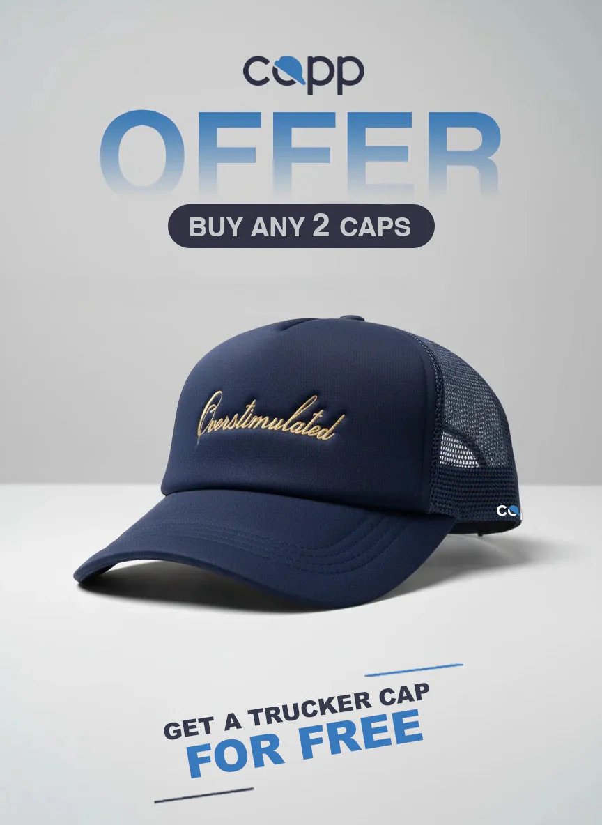 Overstimulated Trucker Cap